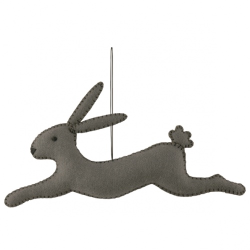 ''Harry'' Hand Made Felt Hare by East of India